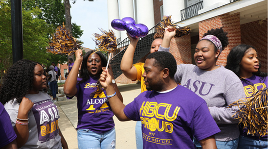 Alcorn State University Students Celebrate