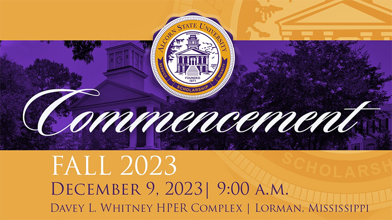 Fall 2023 Commencement Splash Page