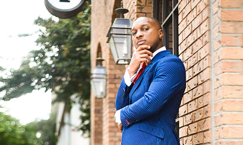 Kendrick McDonald talks about his suit design business, designing suits ...