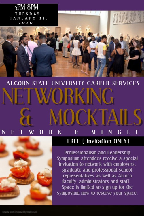 Networking and Mocktails