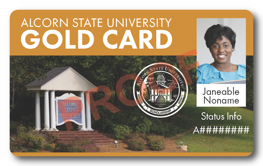 Alcorn State University Gold Card
