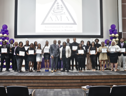 Alcorn’s School of Business honors top students at Delta Mu Delta Induction