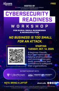 Alcorn State University and Mississippi State to host cybersecurity workshop for rural communities