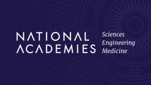 National Academies of Sciences, Engineering, and Medicine blue logo.