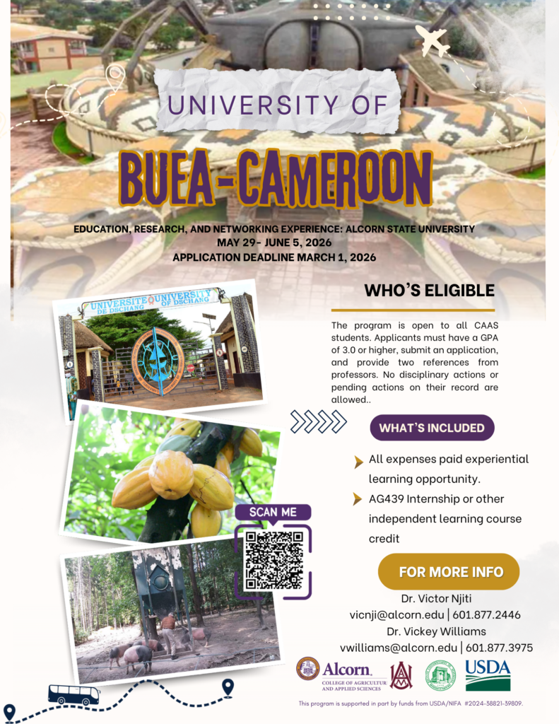 Buea CAMEROON FLYER, Experiential Training May 29-June 6, 2026