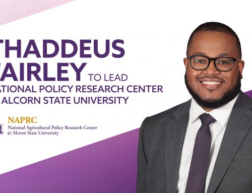 Thaddeus Fairley to lead National Policy Research Center at Alcorn State University