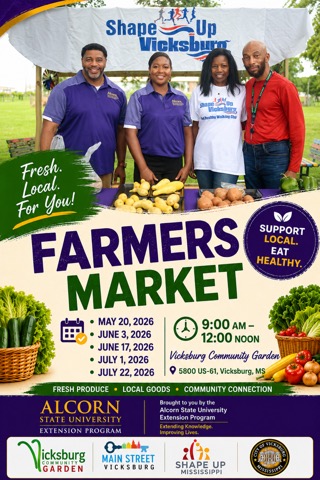 Farmers Market, Vicksburg MS