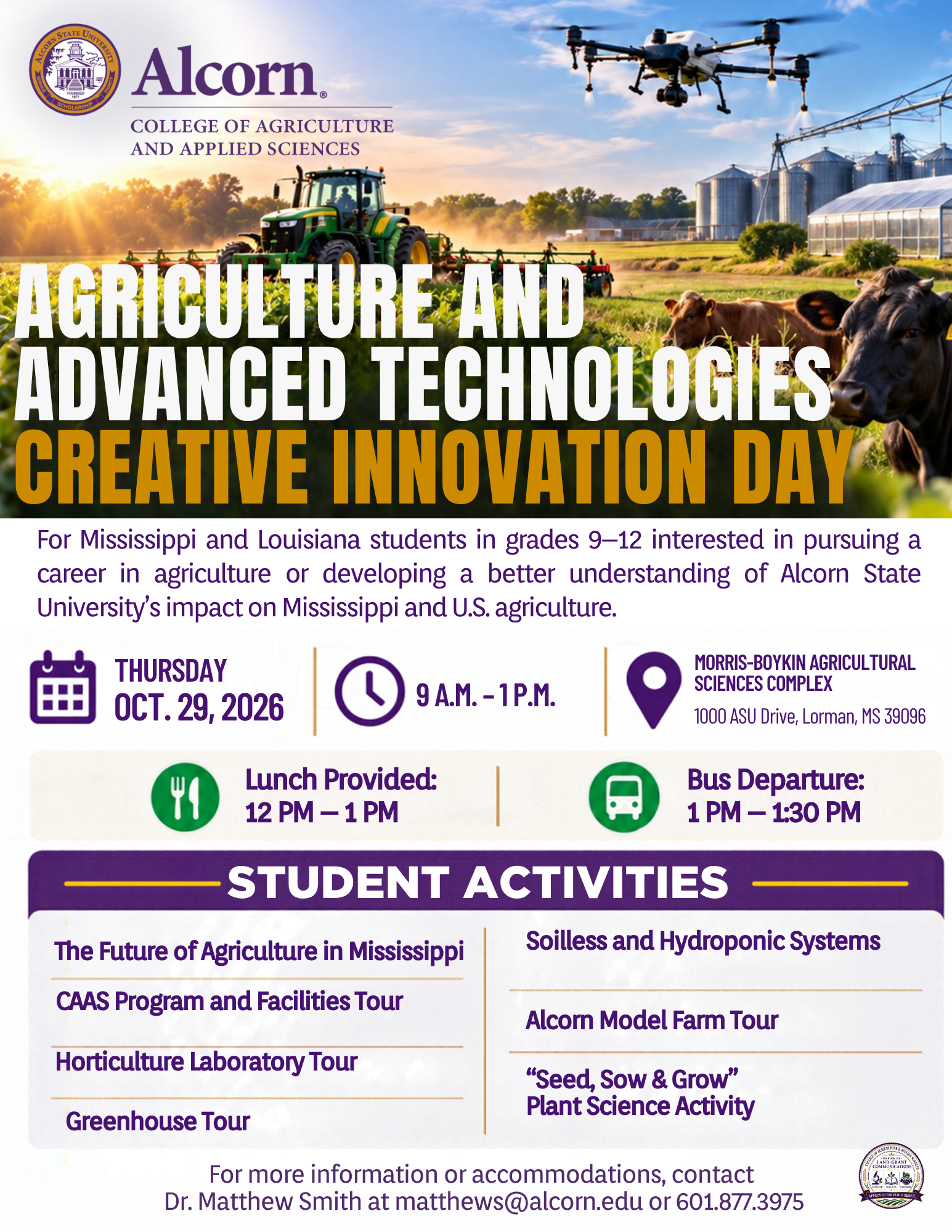 Agriculture and Technology Creative Innovation Day